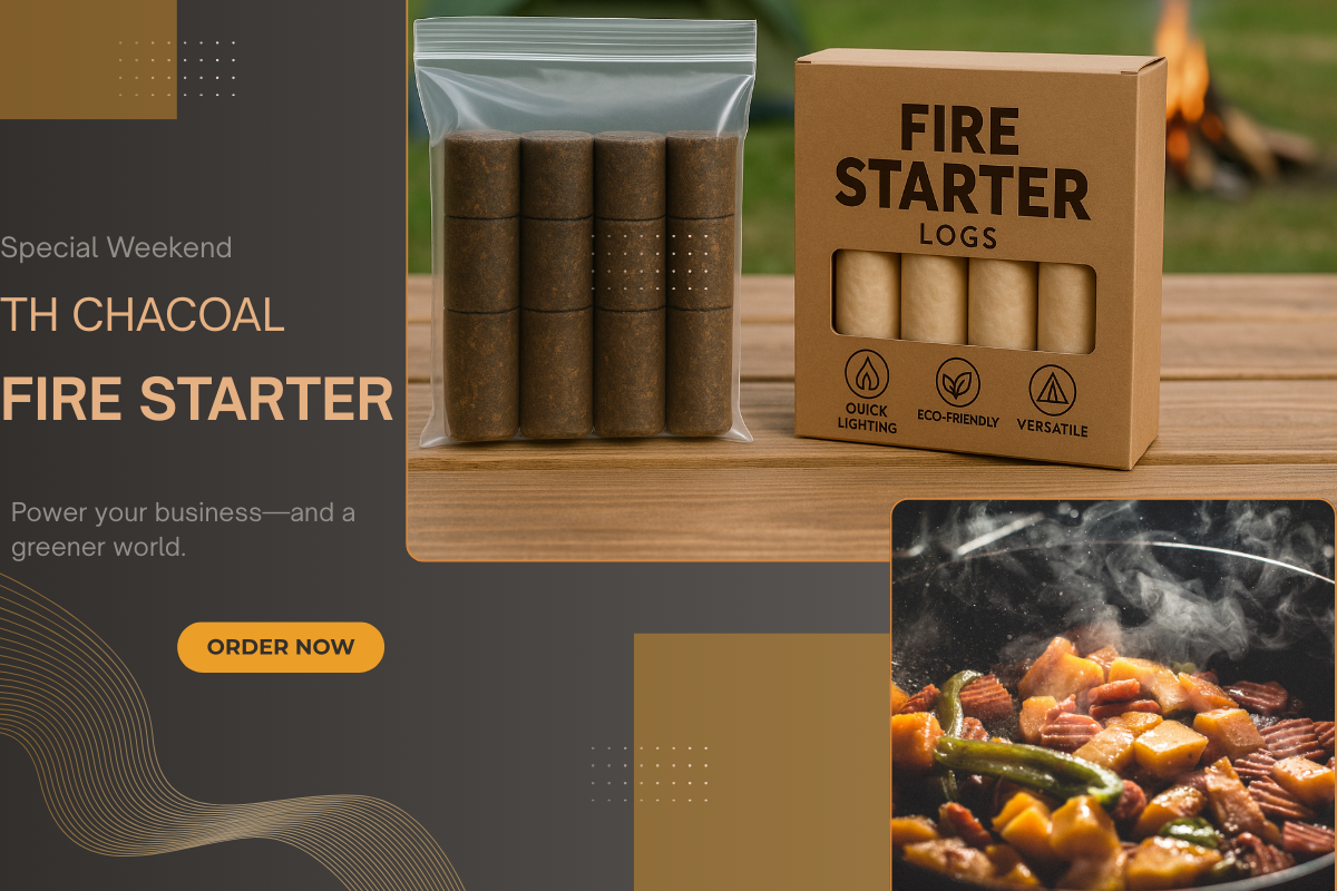 Fire Starter from Vietnam: The Eco-Friendly Solution for Global BBQ and Camping