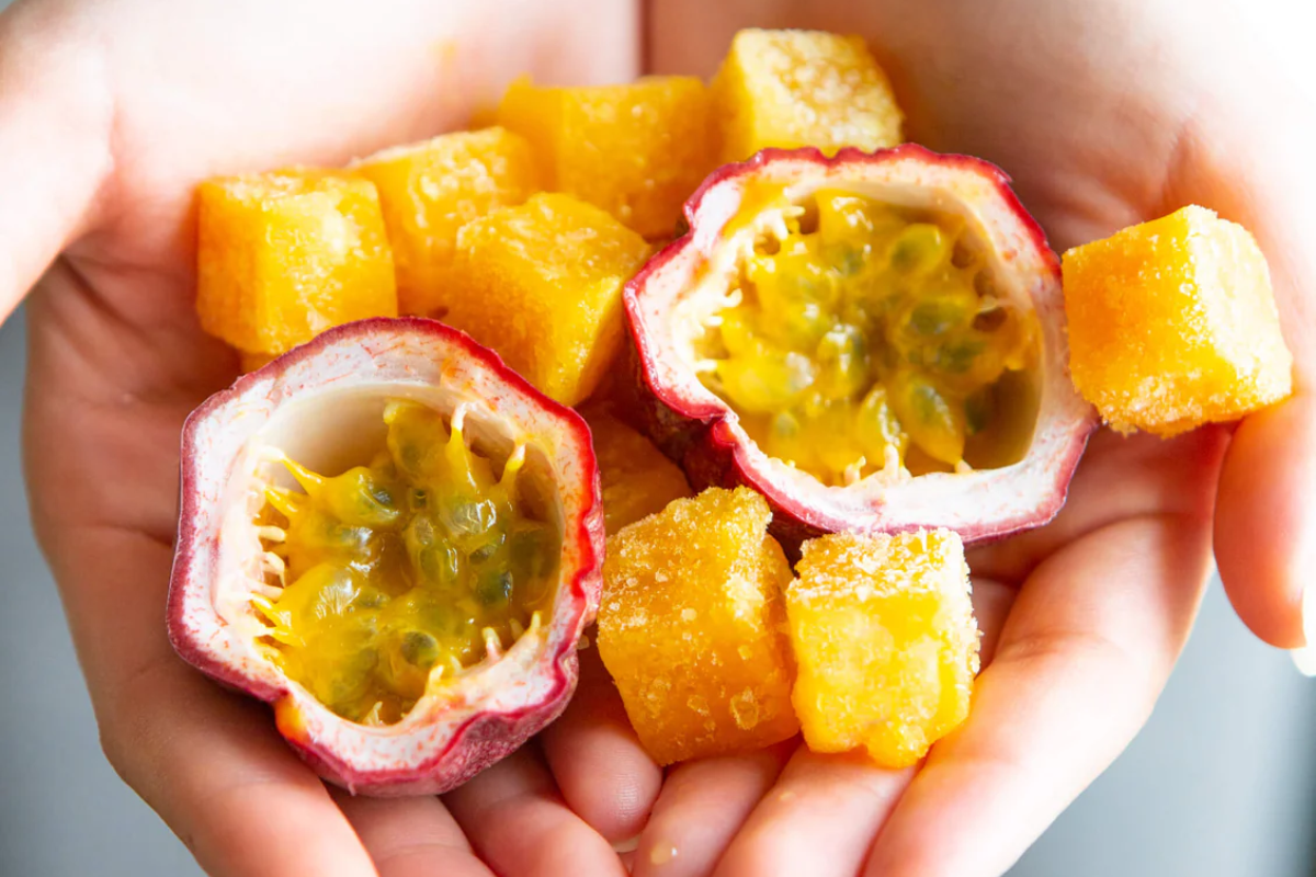 IQF Passion Fruit Seeds and Pulp – 100% Natural