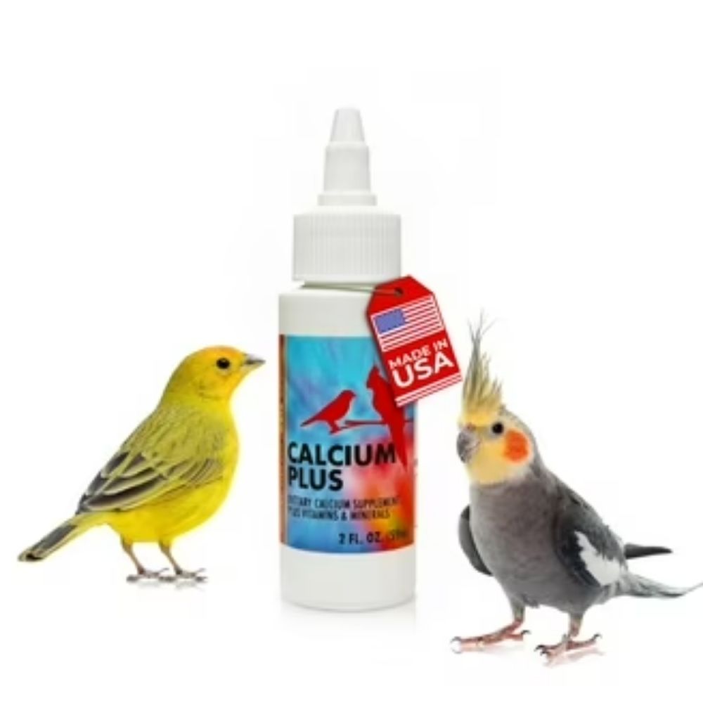 breeding birds using calcium powder supplement
