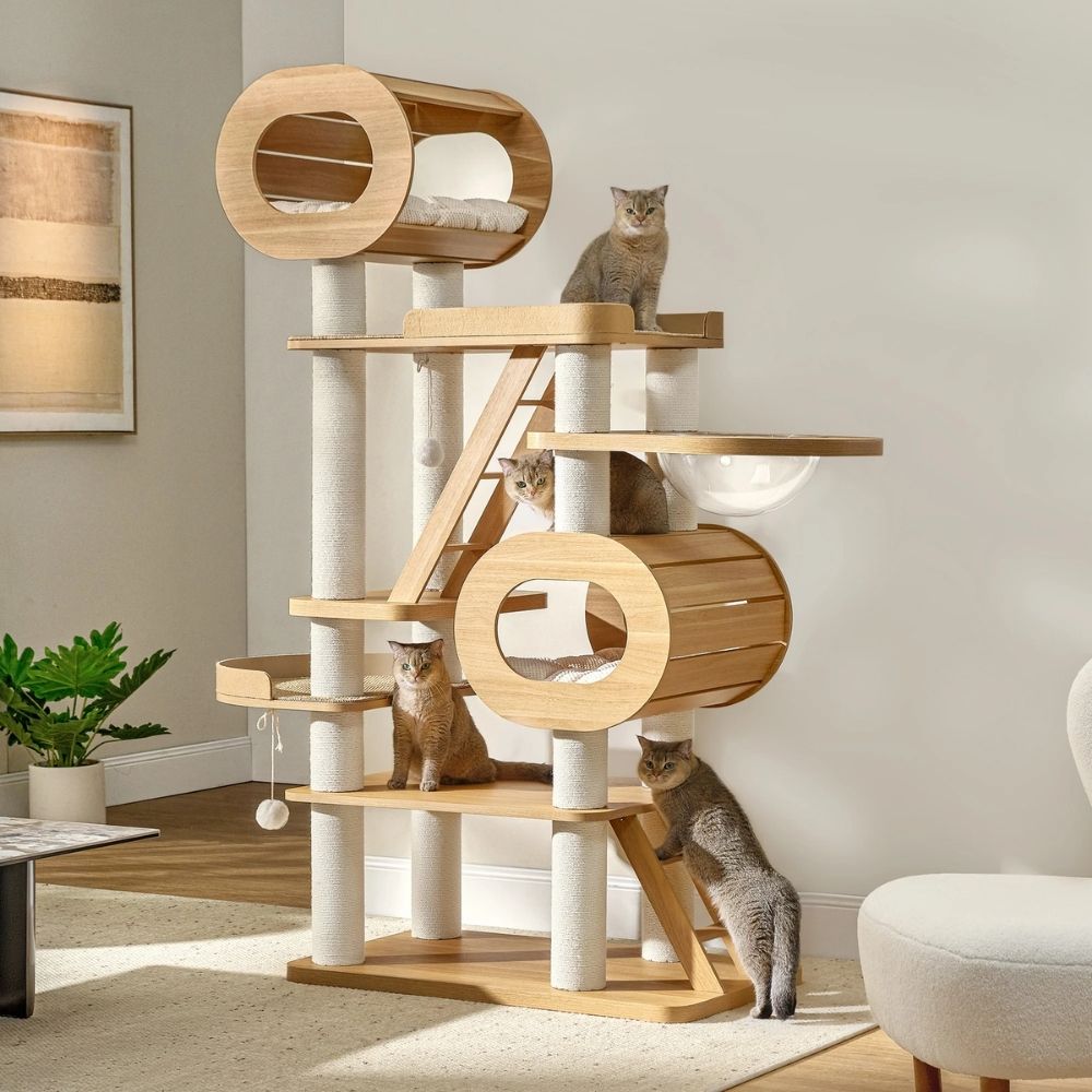 large cat tree for multiple cats